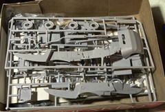 Monogram JAGUAR XK120 1/24 Metal & Plastic Model Kit No. 6103 1979 Opened