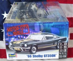 Revell 1966 Motor-City Muscle Ford Shelby GT-350H 1:24 Model Kit NEW SEALED!