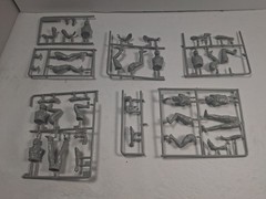 Tamiya 89608 1/20 Scale Pit Crew Figures 7 New Unbuilt Diorama Indy Formula