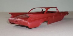 1960 Desoto Adventurer Promo-Coaster “Russett Red” BODY. Gorgeous Color!