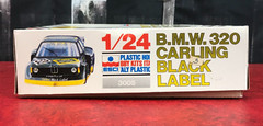 OPEN BOX ESCI Italy 1:24 Plastic Model Kit BMW 320 CARLING BLACK LABEL 3005