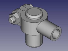 4 off, 3D Print, Resin, Model Car Battery Terminals, Various Scales