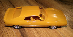 VTG Johan Jo-Han 1971 AMX Javelin Mustard Yellow Factory Dealer Promo Car Rare