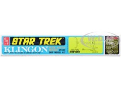 SKILL 2 MODEL KIT KLINGON BATTLE CRUISER “STAR TREK” 1/650 SCALE BY AMT AMT1428