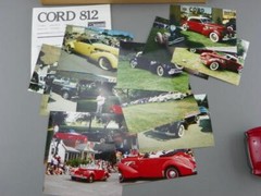 Monogram Classic Cord 1937 Phaeton Sedan 1/24 Model Partially Assembled & Photos
