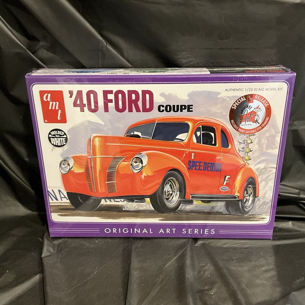 AMT ‘40 Ford Coupe Speedemon Special Release Original Art Series