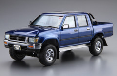 Aoshima 1/24 Toyota LN107 Hilux Pick Up Double Cab 4WD 1994 Plastic Model Kit