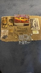REVELL 1/25 62 DODGE REVELLION FUNNY CAR MODEL KIT UNBUILT H-1265:200 1967 ISSUE