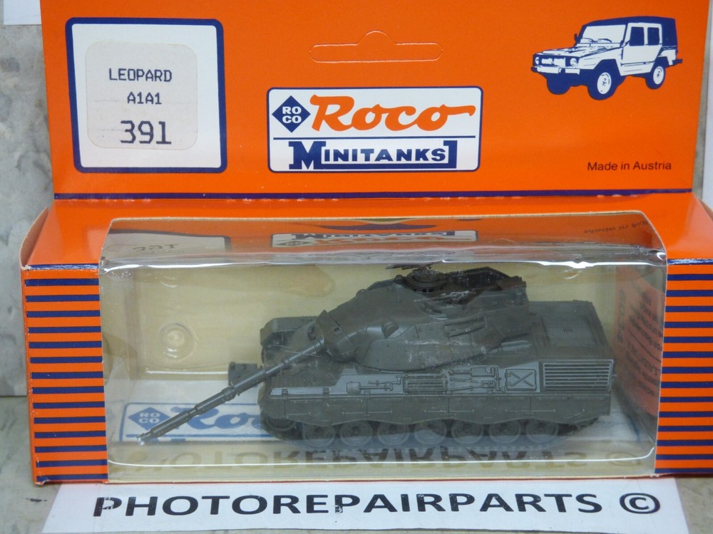 Roco Minitanks / Herpa Modern West German Leopard A1A1 Heavy Tank Lot #6387©
