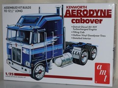 AMT KENWORTH AERODYNE CABOVER 1463 ⭐PARTS⭐ AMBER SIGNAL & MARKER LENS+MORE 1:25