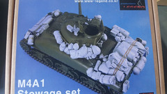 Legend 1/35 M4A1 Sherman Tank Stowage and Accessories Set WWII (Resin) LF1176