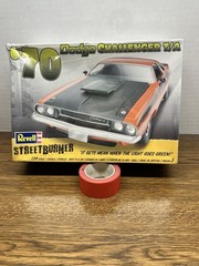 1970 Dodge Challenger. Revell Streetburner edt. Kit # 85-2596. Factory Sealed