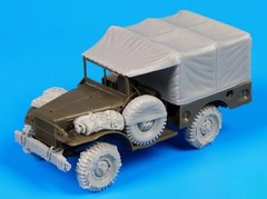 1/35 Scale Die-Cast Resin Model Assembled Kit US Military Truck Accessories S…
