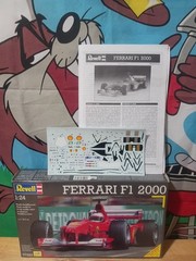 1/24 Ferrari F-1 2000 / Revell -Open Box Sealed Inside !