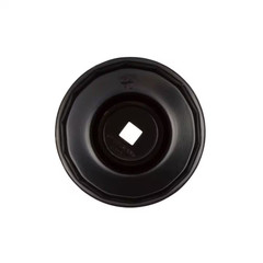 76 Mm X 14 Flute Oil Filter Cap Wrench in Black