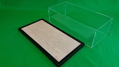 20 x 10 x 10 inch Table Top Acrylic Display Case for Model Cars and Trucks Stand