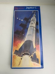 1990 Glencoe Jupiter C Rocket 1:48 Scale Plastic Model Kit 05103 NEW Free SHIP