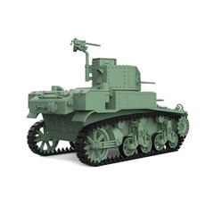 32504 1/32 Military Model Kit US M3 Stuart Light Tank WOT