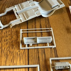 AMT ERTL ’72 Chevy Nova SS Model Car 1:25 INCOMPLETE For PARTS