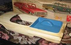 SMP 1960 Chevy El Camino 1:25 Kit # 7660 Survivor Custom Partial Built in Box 60