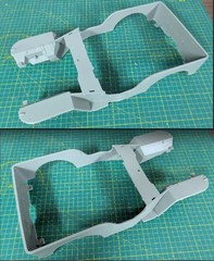 1/6 WWII Willys Jeep Cast Resin Model Kit With Opening Hood and Engine Detail