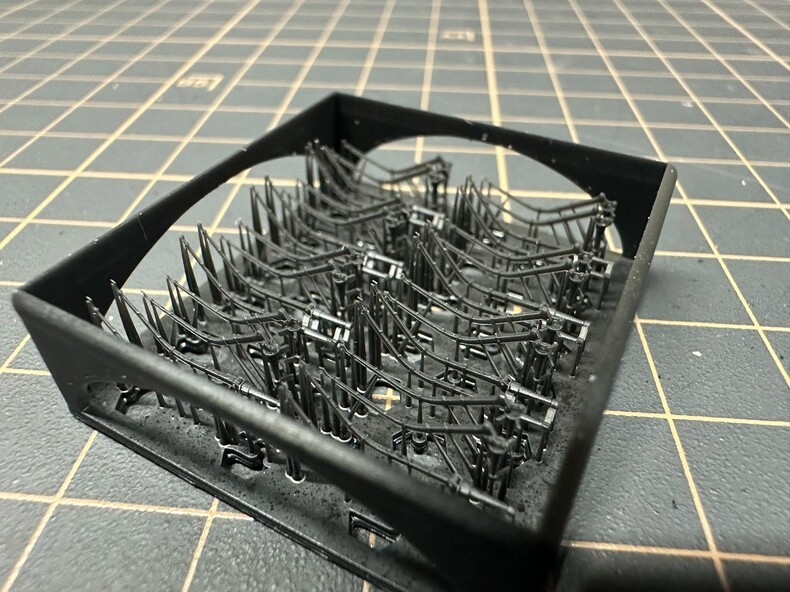3D Printing 1/200 Battleship Yamato Small boat boom Unpainted