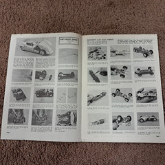 1966 Model Car & Model Racing News Also has Slot Cars Little Red Wagon Boss Mako