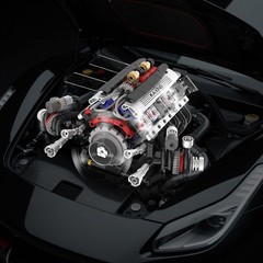 V8 Engine Kits that Works Building Sets,Car Engine Model Kit with Motor and L…