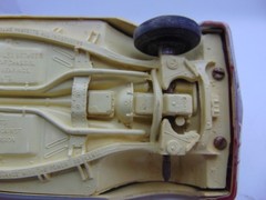 Vintage 1962 Ford Galaxie 500 Dealer Promo Model Parts Car Missing Wheel