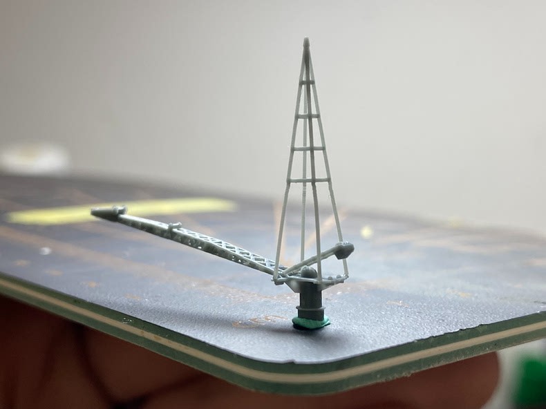 3D printing 1/200/350/700 Yamato Battleship crane Unpainted