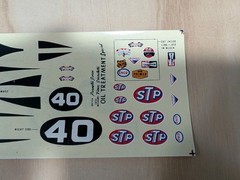 1967 MPC 1/20 Scale Andy Granatelli’s Revolutionary STP Indy Turbine Car #40 NOB