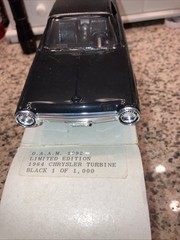 *RARE! “DAAM 1992 LIMITED EDITION” 1964 CHRYSLER TURBINE CAR PROMO *GORGEOUS!