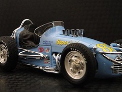 Hot Rod Race Car Formula 1 18 Racing Vintage 12Midget24 Custom Built Metal Model