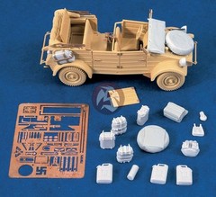 Verlinden 1/35 German VW Kubelwagen Vehicle Detail Set WWII (for Tamiya) 1284