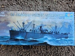 Trumpeter 05755 1:700 SS Jeremiah OBrien WWII Liberty Ship Plastic Model Kit