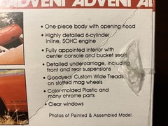Vintage 1979 Advent Revell Datsun 240-Z 3101 Model Kit 1/25 Made In USA SEALED