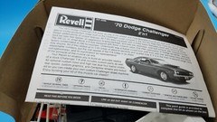 1970 Dodge Challenger Model kit ( Revell ) Partially Assembled.