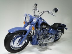 Harley Davidson Built Motorcycle 1 10 Metal Model Easy Rod Rider Touring Bike 24