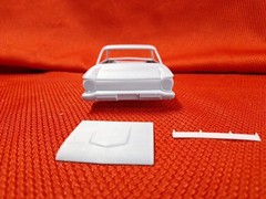 ABS Like Resin 3D Printed 1962 Ford Falcon Dirt Car Body