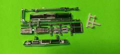 Bumper Grill Mirrors 1978 Dodge Monaco 1/25 MPC Cop Car Taxi Rosco P Coltrane