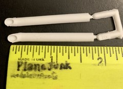 SIDE PIPIES 120 1667A Model Car Parts COMBINE PARTS SAVE $