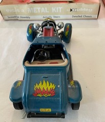 Hubley 852K Indy Car & 853K Hot Rod – RARE Factory Built Store Displays w/ bases