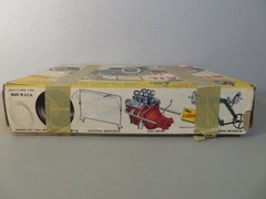 Vintage Lindberg Bob Tail “T” Plastic Model Kit Large 1/8 For Parts or Repair
