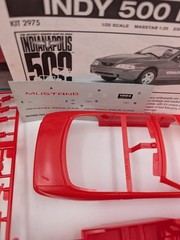 Monogram 1994 Mustang Indy Pace Car 1/25 Scale Model Kit #2975 *OPEN BOX*