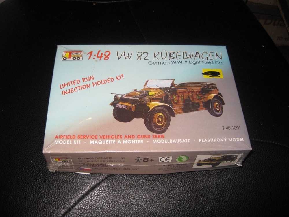 MIB German VW 82 Kubelwagen by Tonda Models in 1/48 scale