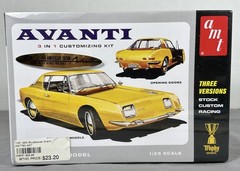 AMT 1963 Studebaker Avanti 3 in 1 Model Kit 780/12 New Sealed 1:25