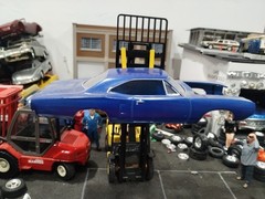 1970 Dodge Coronet Super Bee 1/25 MPc Body And Glass