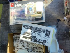 AMT ERTL 1992 Ford F-150 Flareside Pickup 1:25th Model Kit *NICE* open kit