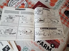 1950 Ford Convertible AMT 3 in 1 Trophy Series Model Car Instructions From 1962