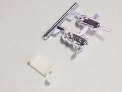 Diamond REO Truck Tractor LUBEREFINER & BRACKET for 1:25 AMT Model Kit